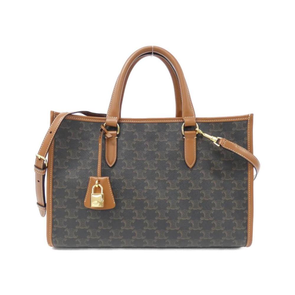 Celine Mini Horizontal Triomphe Canvas Hippo Bag … - image 1